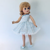 VIntage Mary Hoyer - Cotton Dotted Swiss Tea Party